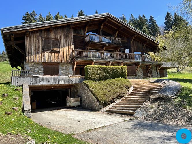 L. Renovación parcial de un chalé cerca de Megève