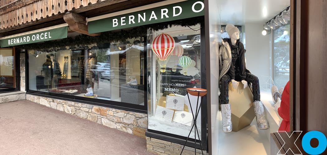 H. Renovación de los escaparates de la tienda Bernard Orcel