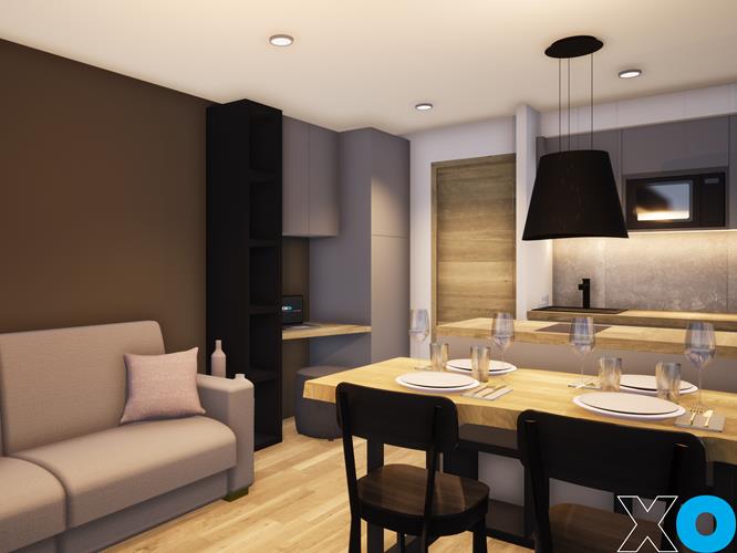 C. Reforma y transformación de un apartamento